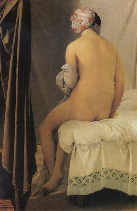 Jean-Auguste Dominique Ingres Valpincon Bather